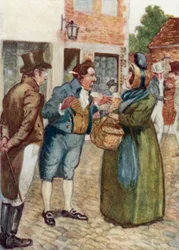 ジェーン・オースティンによるプライドと偏見のイラスト